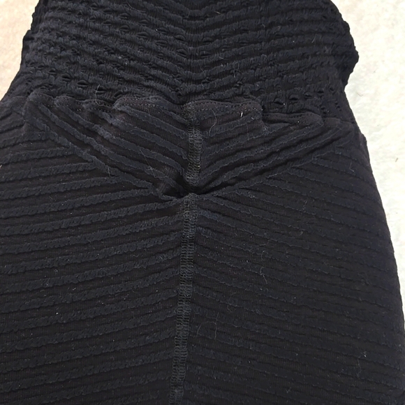 Free People movement textured running bike shorts high waist 🆕 XS/S - Picture 2 of 5